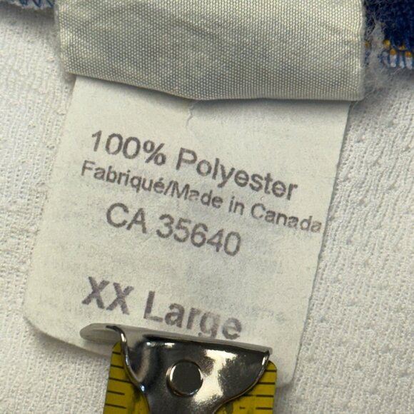 Charlestown Chiefs Hockey Jersey Mens XXL 28.5x32 White Madbros Hanson #16 - Picture 8 of 10